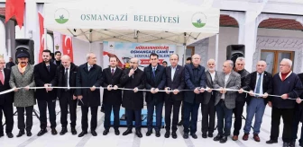 Osmangazi Belediyesi'nin katkılarıyla Hüdavendigar Osmangazi Camii hizmete açıldı