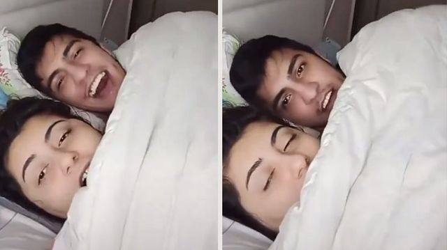 Bir TikTok rezaleti daha! Eşiyle yataktan yayın açtı, yaptıkları da vaadi de mide bulandırdı