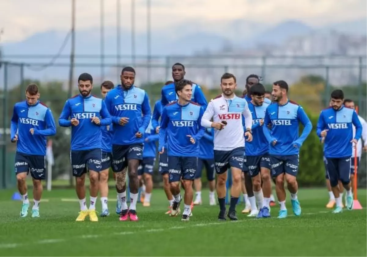 Trabzonspor, Gaziantep FK maçı hazırlıklarına devam ediyor