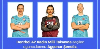 Anadolu Üniversitesi Spor Kulübü Kadın Hentbol Takımı Oyuncuları Milli Takıma Seçildi