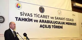 ASO Başkanı Seyit Ardıç, Sivas TSO Tahkim ve Arabuluculuk Merkezi'nin açılışını yaptı