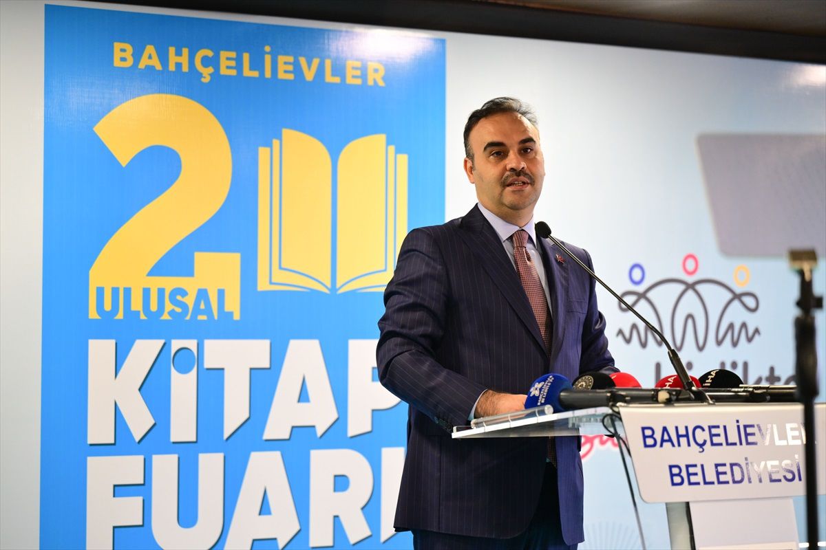 Bakan Kacır, Bahçelievler 2. Ulusal Kitap Fuarı'nın açılışında konuştu Açıklaması