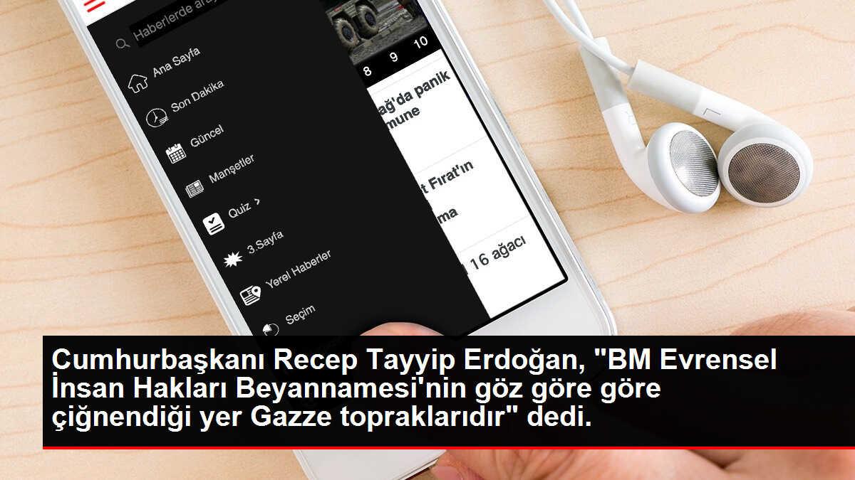 Cumhurbaşkanı Erdoğan 'Dünya İnsan Hakları Günü İnsanlığın Yüzü Programı'nda konuştu: (2)