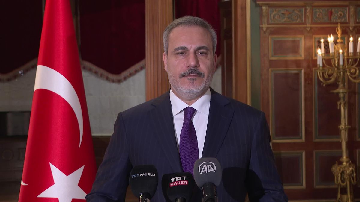 Fidan, ABD'de basın mensuplarını sorularını yanıtladı