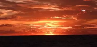 Hatay'da gün batımı manzarası