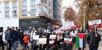 Sivas'ta İsrail'e tepki için 'sesiz yürüyüş'