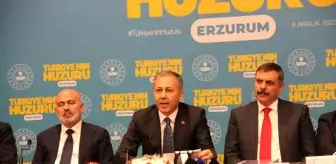 İçişleri Bakanı Yerlikaya: 'Kamu düzenini bozmaya çalışan tüm yapılanmaları çökertip adalete teslim edeceğiz'