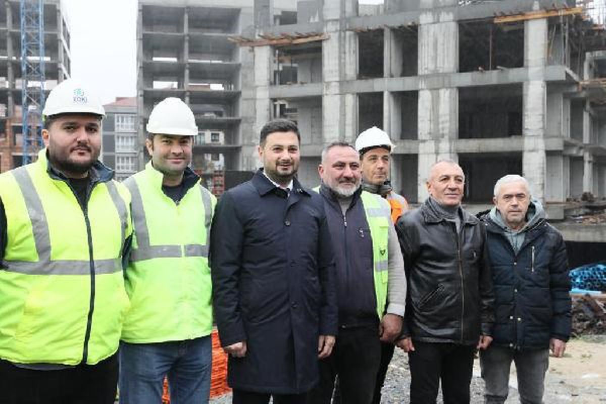 KAĞITHANE BELEDİYE BAŞKANI ÖZTEKİN, KENTSEL DÖNÜŞÜM PROJESİNİ YERİNDE İNCELEDİ