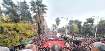 Memur-Sen'den Şanlıurfa'da 'Filistin'e Özgürlük Yürüyüşü'