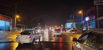 Samsun'da otomobilin çarptığı yaya yaralandı