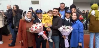 Abla kardeş hayallerindeki polislik mesleğine aynı sıralarda kavuştu