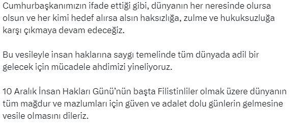 AK Parti Sözcüsü Çelik'ten İnsan Hakları Günü'nde Filistin mesajı: 10 dakikada bir çocuk ölüyor