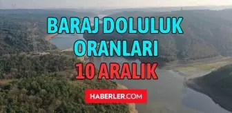 BARAJ DOLULUK ORANLARI 10 ARALIK: İstanbul (İSKİ) baraj doluluk oranları yüzde kaç, İstanbul'un kaç günlük suyu kaldı?