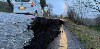 Düzce Gölyaka bağlantı yolunda trafik normale döndü