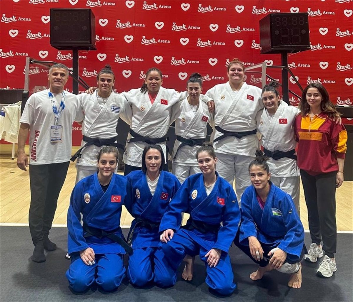 Galatasaray Kadın Judo Takımı Avrupa Kulüpler Şampiyonası'nda bronz madalya kazandı