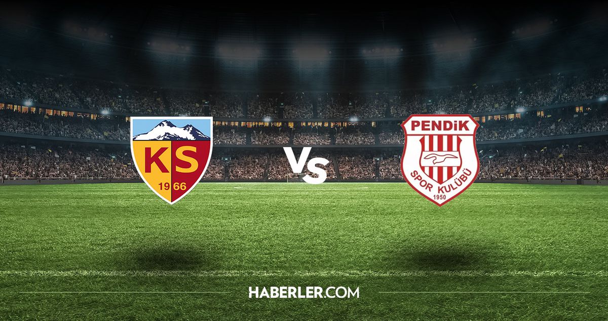 Kayserispor - Pendikspor maçı ne zaman? Kayserispor - Pendikspor maçı hangi kanalda, saat kaçta?