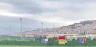 Trabzon'da Arsinspor-Çayelispor maçında kavga çıktı