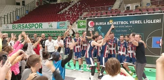 Bursa Büyük Erkekler Şampiyonasında JBA Spor Kulübü Şampiyon