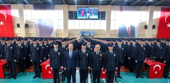 Mersin'de 446 polis adayı mezun oldu