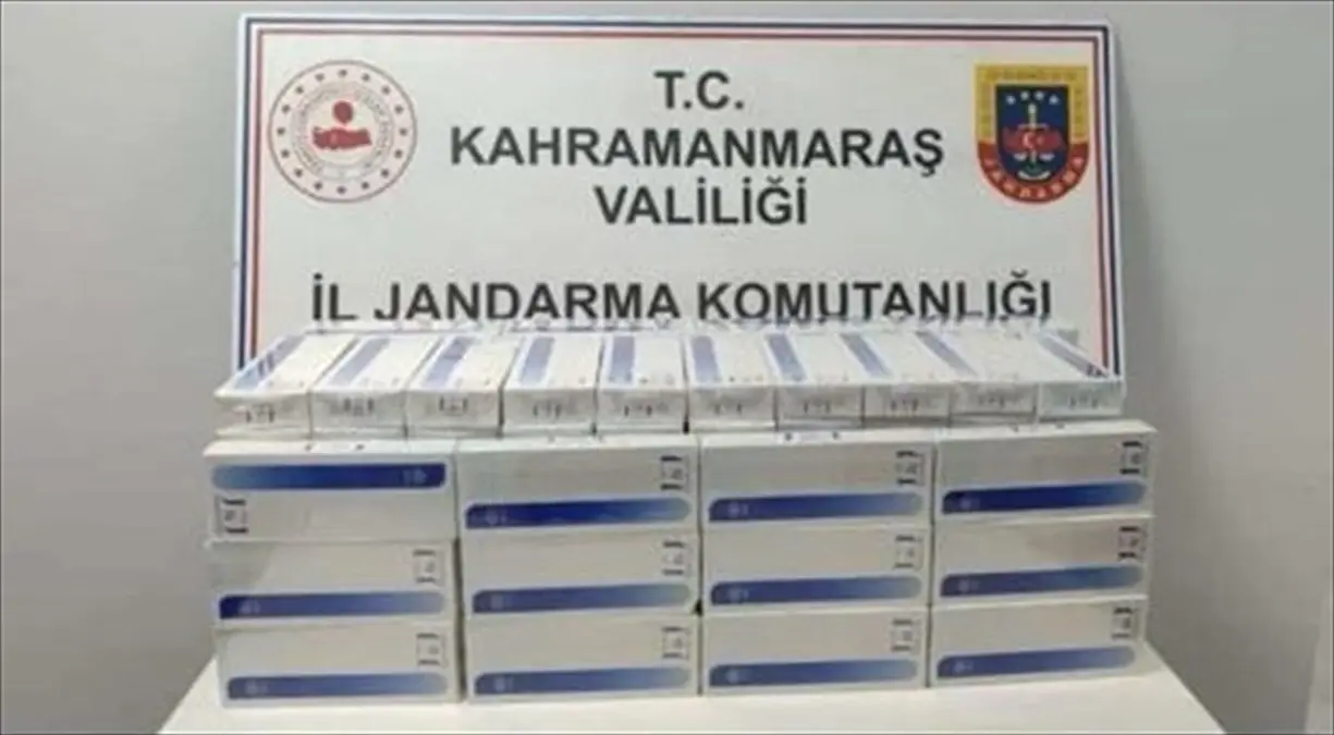 Türkoğlu'da 1680 Paket Kaçak Sigara Ele Geçirildi