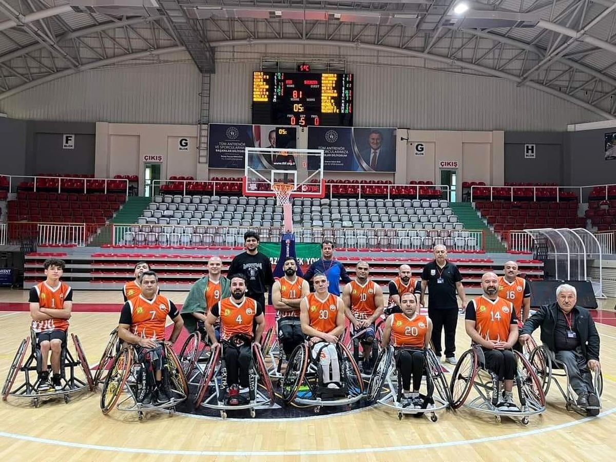 Şanlıurfa Büyükşehir Belediyesi Tekerlekli Sandalye Basketbol Takımı Yalova'yı Yendi