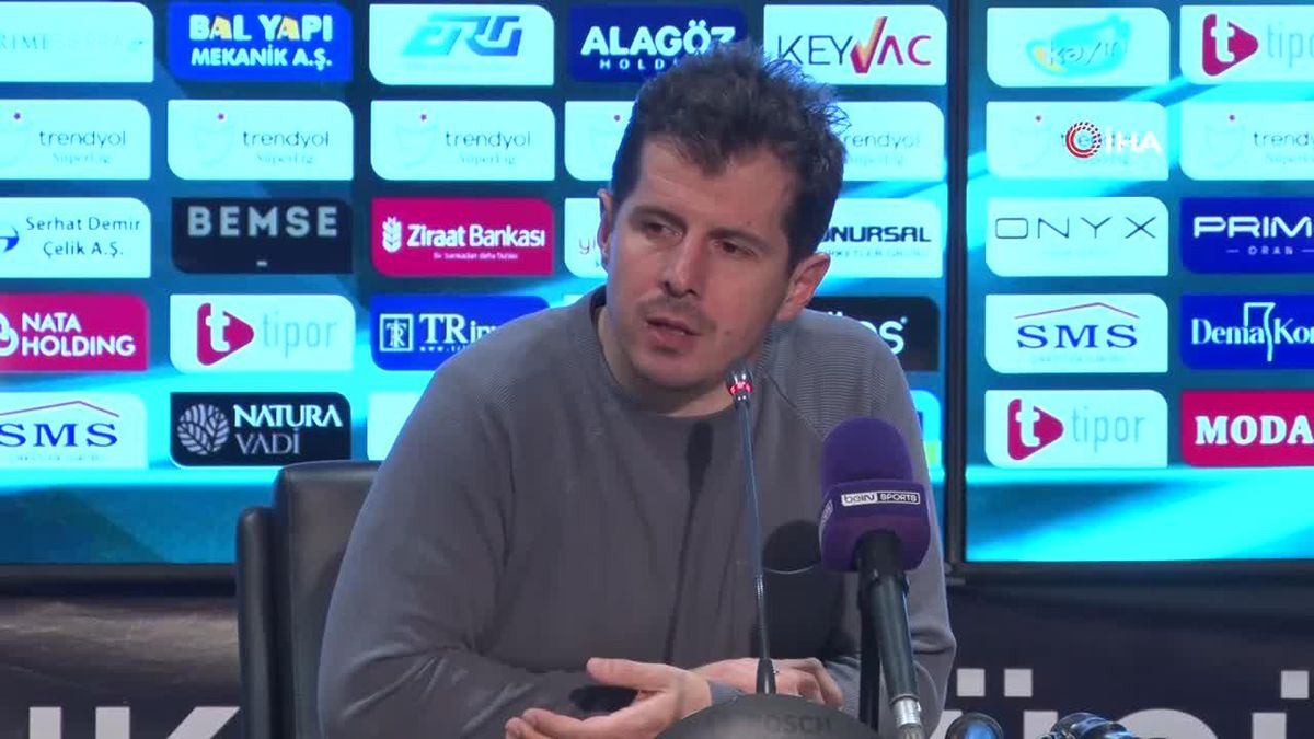 Emre Belözoğlu ve İlhan Palut maç sonrası açıklamalarını yaptı