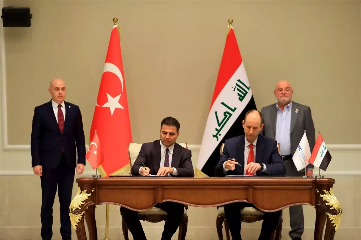 Irak'ta Türk şirketi ile finansman anlaşması imzalandı