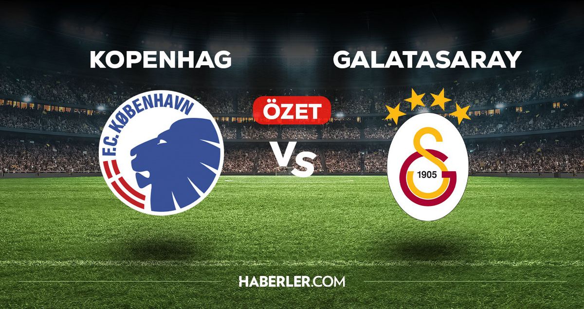 Kopenhag - Galatasaray maç özeti! (VİDEO) Kopenhag - Galatasaray maçı özeti izle! Golleri kim attı, maç kaç kaç bitti?