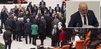 Mecliste fenalaşan SP Genel Başkan Yardımcısı Hasan Bitmez'e ilk müdahaleyi Turhan Çömez yaptı
