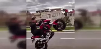 Balıkesir'de Tehlikeli Motosiklet Sürücüsü Yakalandı