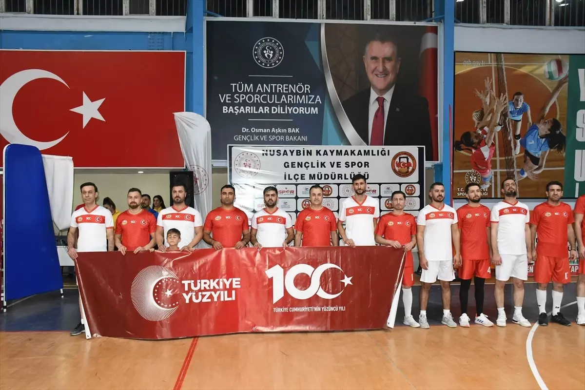 Nusaybin'de Cumhuriyet Kupası Voleybol Turnuvası Şampiyonu Belli Oldu