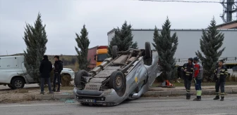 Çankırı'da trafik kazası: 2 kişi hafif yaralandı
