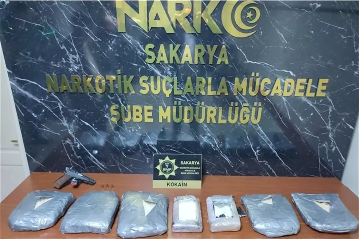 Sakarya'da 35 Milyon Liralık Kokain Operasyonu