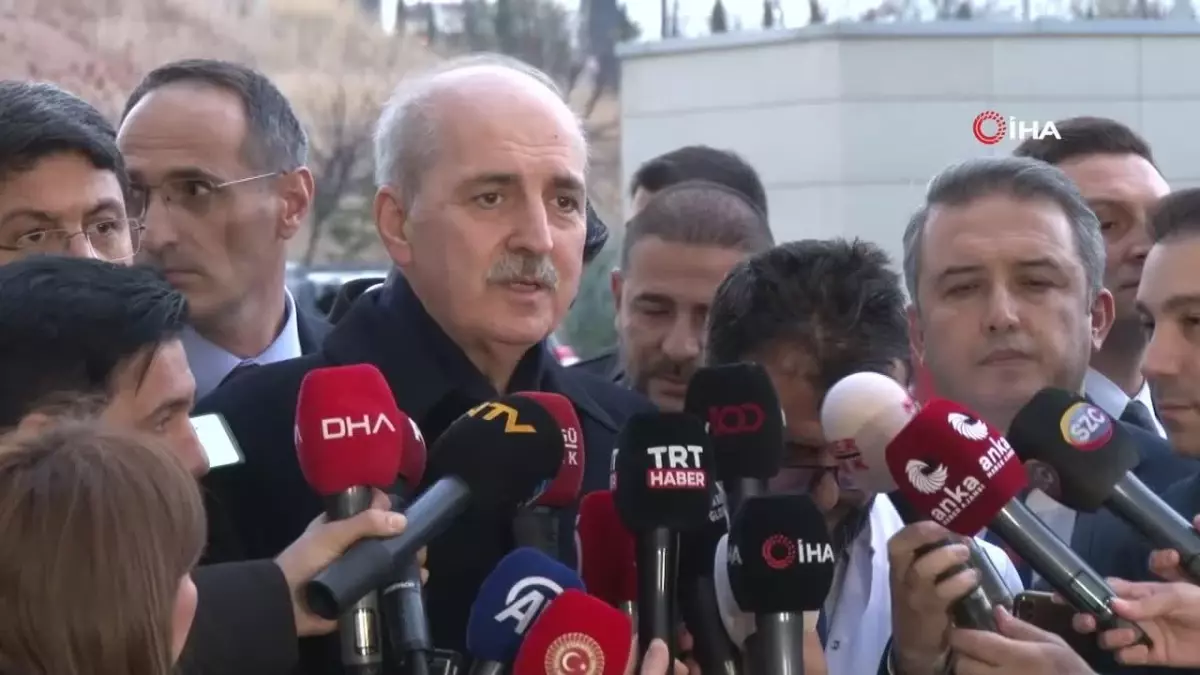 TBMM Başkanı Kurtulmuş: '(Hasan Bitmez'in) Durumu ciddi'