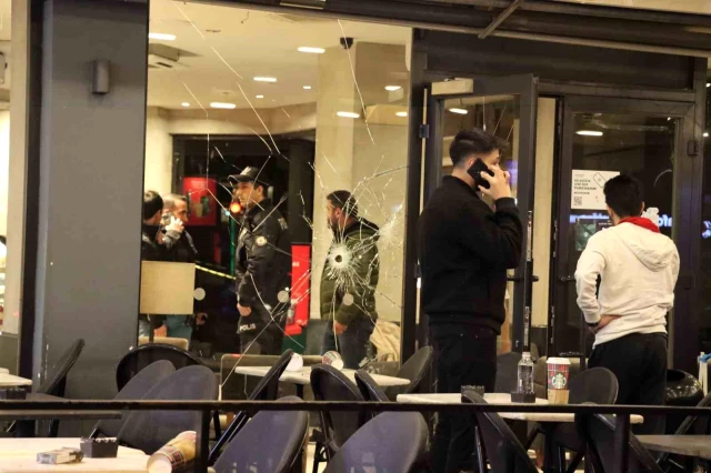 Adana'da Starbucks şubesine pompalı tüfekli saldırı