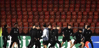 Beşiktaş, Lugano maçı için hazırlıklarını tamamladı