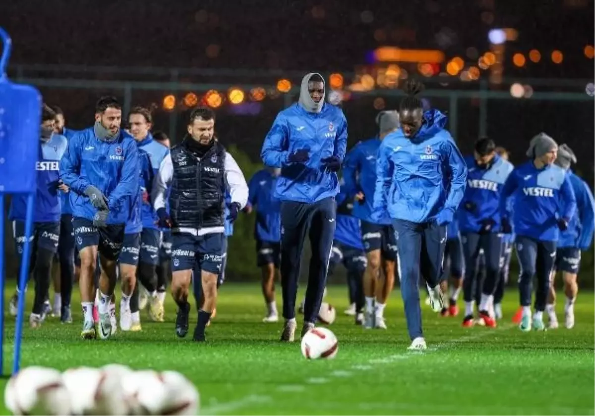 Trabzonspor, İstanbulspor maçı hazırlıklarına başladı