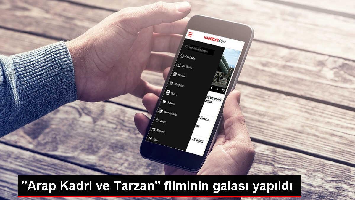 Karikatürist Tekin Aral'ın yarattığı Arap Kadri ve Tarzan karakterlerinin hikayesini işleyen film galası yapıldı