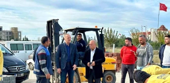 Didim Belediye Başkanı Ahmet Deniz Atabay, Cumhuriyet Mahallesi'nde çalışmaları denetledi