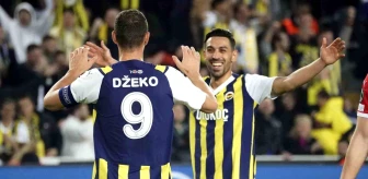 Fenerbahçe'nin Bosna Hersekli forveti Edin Dzeko, Spartak Trnava maçında 2 gol attı