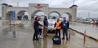 Kars'ta başlayan plastik çöp toplama yürüyüşü 93 gün sonra İpsala Sınır Kapısı'nda tamamlandı