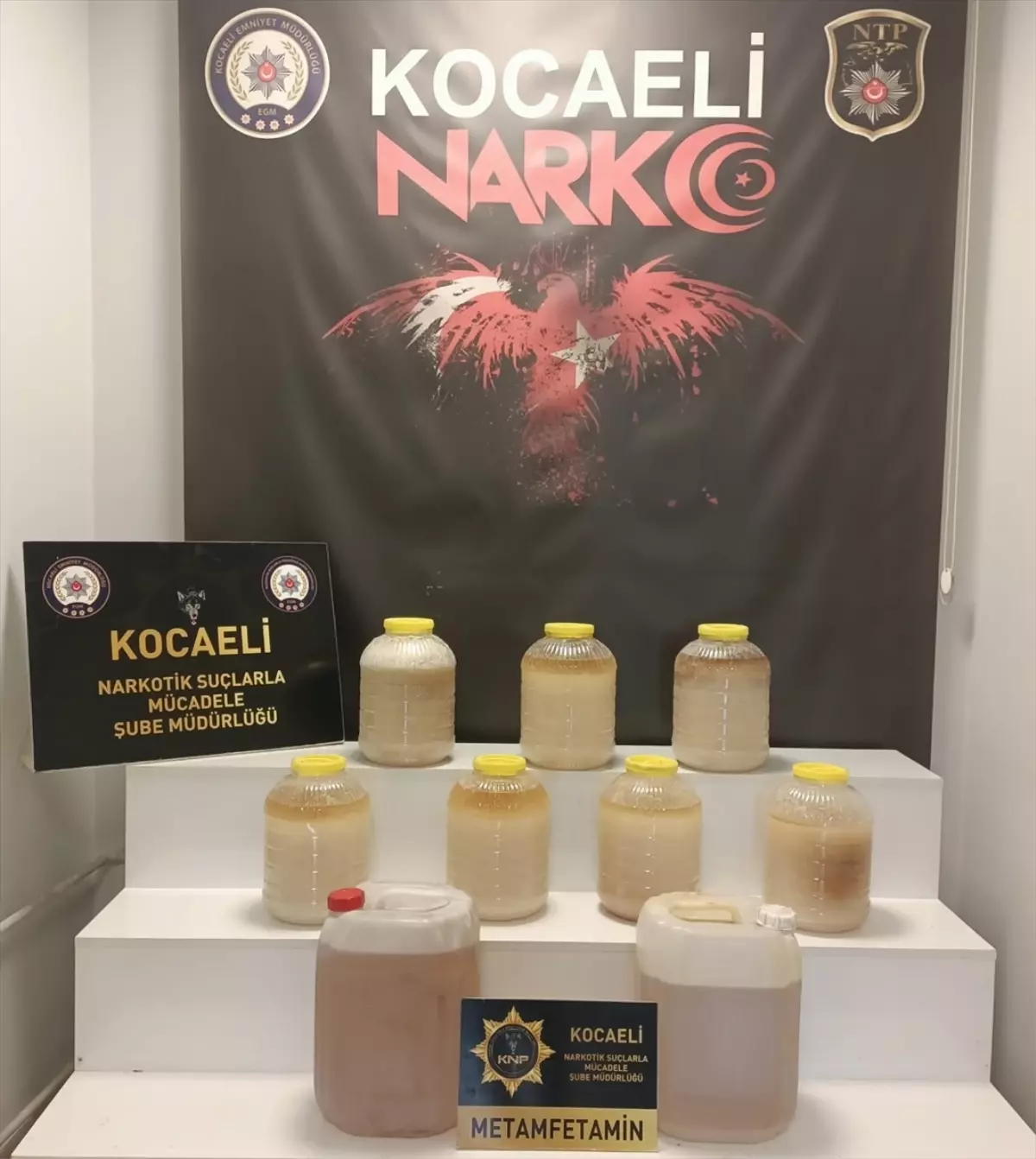 Kocaeli'de 111 Kilo Metamfetamin Ele Geçirildi