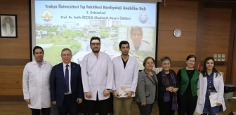 Trakya Üniversitesi Tıp Fakültesi Kardiyoloji Anabilim Dalı Prof. Dr. Fatih Özçelik Akademik Başarı Ödülleri Sahiplerini Buldu
