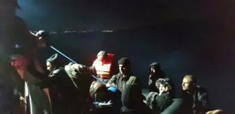 Bodrum'da 35 Kaçak Göçmen Kurtarıldı