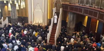 Diyanet İşleri Başkanı Ali Erbaş Taksim Camii'nde Hutbe Verdi