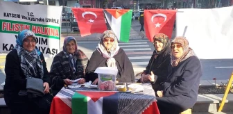 Kayseri'de Filistin için yardım kampanyası başlatıldı