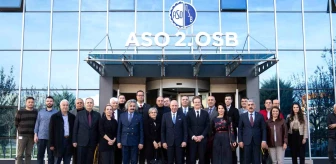 AB Türkiye Delegasyonu Başkanı Meyer-Landrut, 'Pilot Yeşil OSB' seçilen ASO 2 OSB'yi ziyaret etti