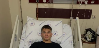 Denizlispor'un genç futbolcusu Kemal Çetinkaya menisküs ameliyatı oldu