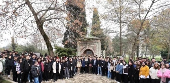 Gençler Fatih'in son seferine çıktığı Hünkar Çayırı'nı gezdi