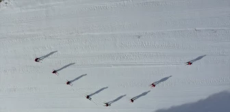 Kars'ta JAK Timi Kayak Merkezinde Görev Başında